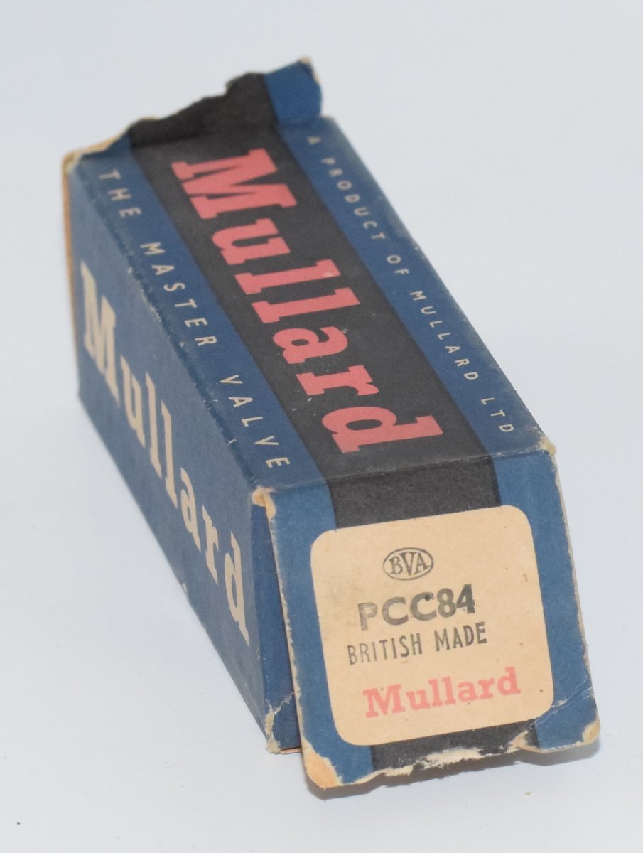 PCC84 Mullard UK NOS Valve / Tube