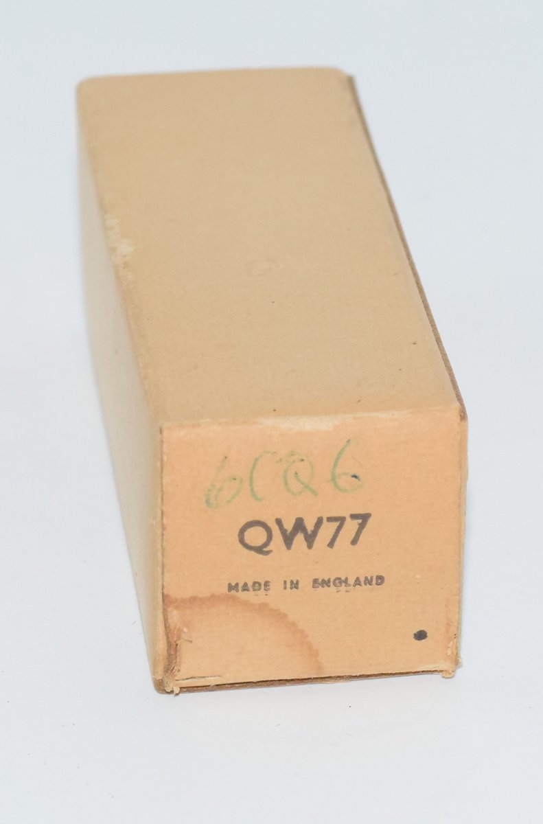 QW77 / 6CQ6 MWT UK NOS Valve / Tube