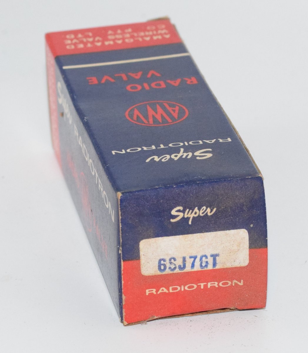 6SJ7GT Super Radiotron AWV NOS Valve / Tube