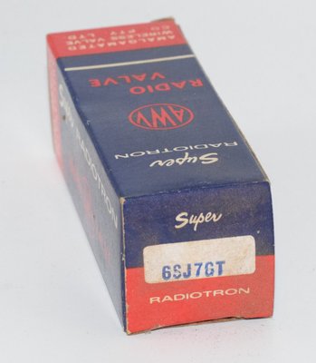 6SJ7GT Super Radiotron AWV NOS Valve / Tube