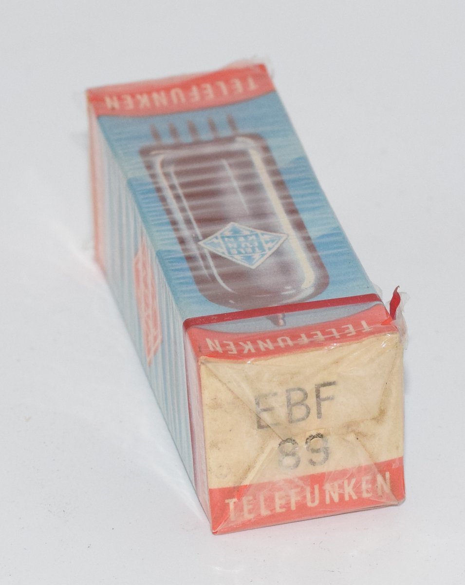 EBF89 / 6DC8 Telefunken NOS Valve / Tube