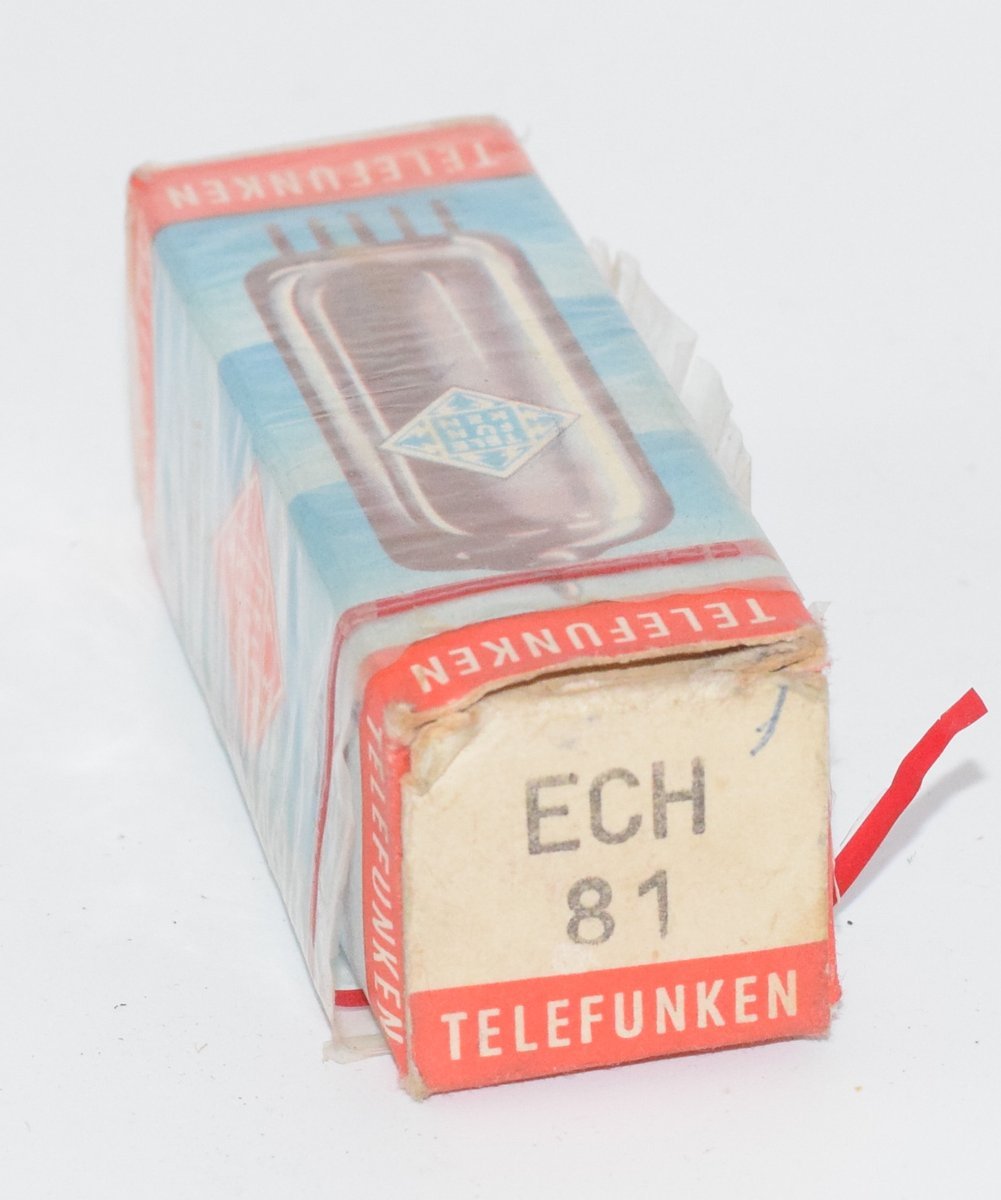 ECH81 / 6AJ8 Telefunken NOS Valve / Tube