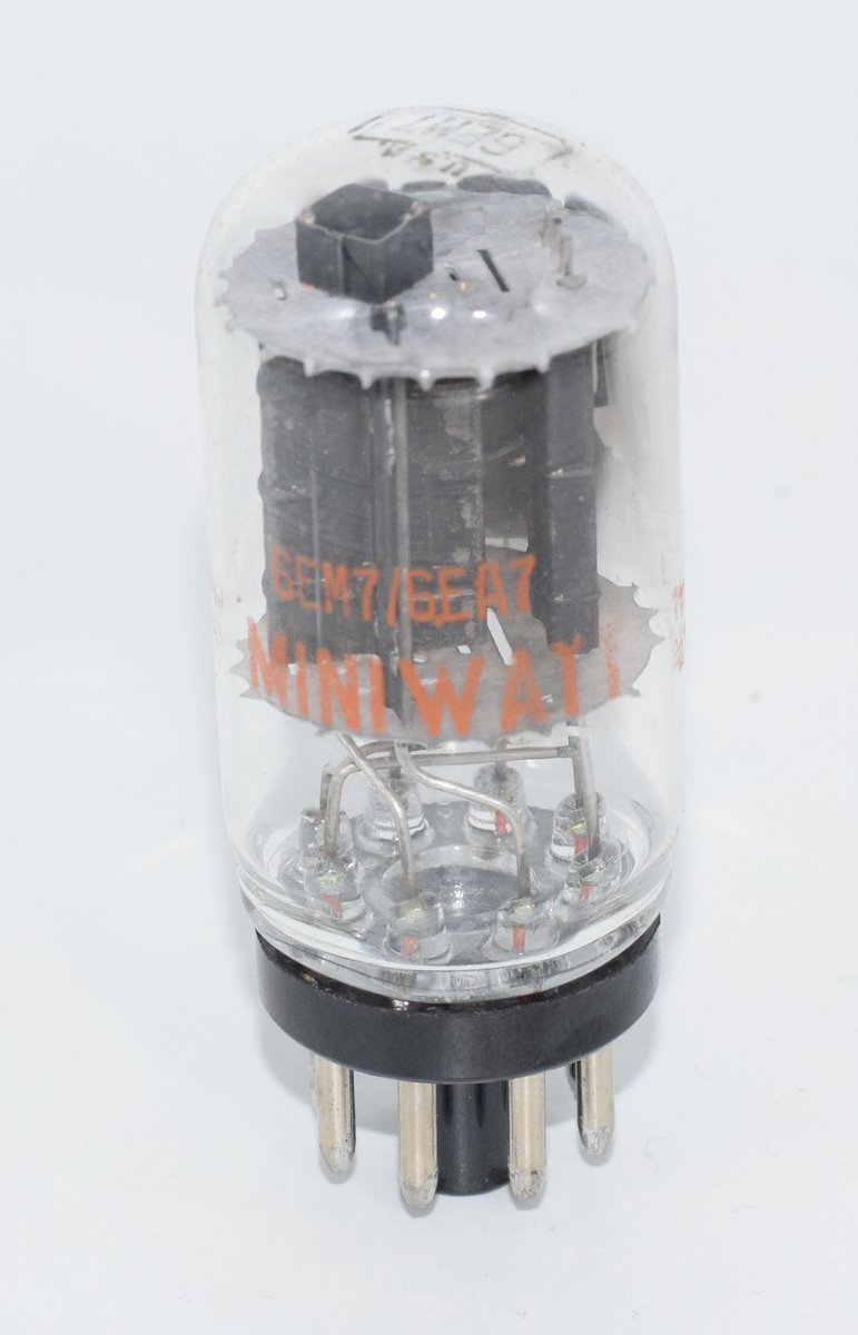 6EM7 / 6EA7 Philips Miniwatt Valve / Tube