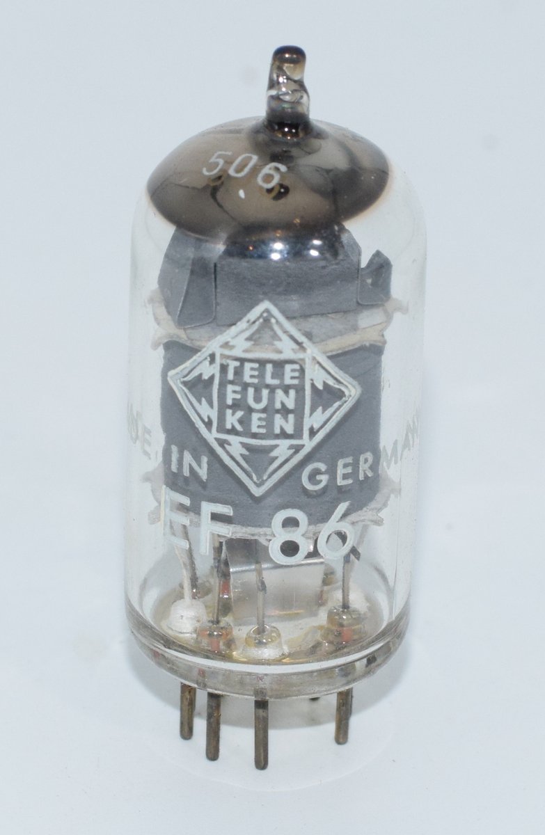 EF86 Telefunken Germany Amplitrex tested 100%+