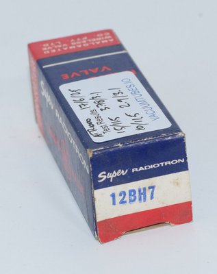 12BH7 Super Radiotron AWV Australia