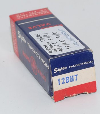 12BH7 Super Radiotron AWV Australia