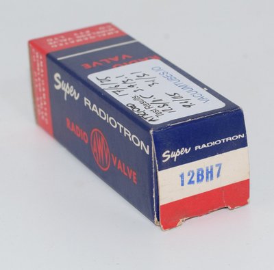 12BH7 Super Radiotron AWV Australia