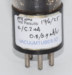 UY227 RCA Radiotron USA Balloon Tube Amplitrex Tested thumbnail 2