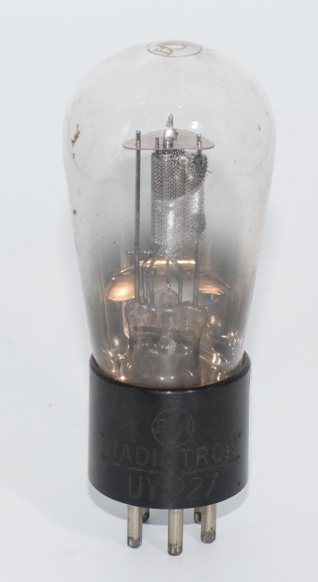 UY227 RCA Radiotron USA Balloon Tube Amplitrex Tested