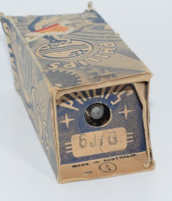 6J7G Super Radiotron AWV Australia NOS