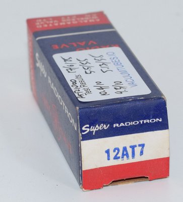 12AT7 / ECC81 Super Radiotron AWV Australia NOS Valve / Tube