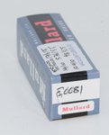 ECC81 Mullard Mitcham Factory 1963 UK Valve / Tube thumbnail 1