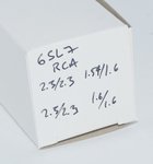 6SL7GT RCA USA Valve / Tube thumbnail 2