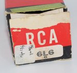 6L6G Westinghouse Canada NOS Valve / Tube thumbnail 3