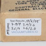 6SN7GT Raytheon USA 1944 JAN CRP VT 231 NOS thumbnail 2