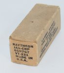 6SN7GT Raytheon USA 1944 JAN CRP VT 231 NOS thumbnail 1