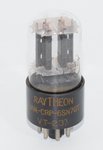6SN7GT Raytheon USA 1944 JAN CRP VT 231 NOS thumbnail 5