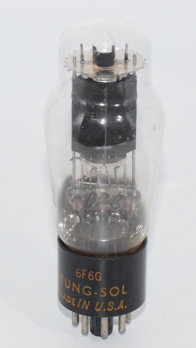 6F6G Tungsol USA NOS Valve / Tube