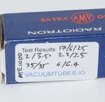 6BM8 Super Radiotron AWV Asutralia NOS thumbnail 2