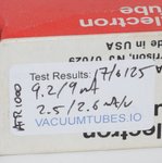 6J5 RCA USA Metal NOS Valve / Tube thumbnail 2