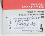 6J5 RCA USA Metal NOS Valve / Tube thumbnail 2