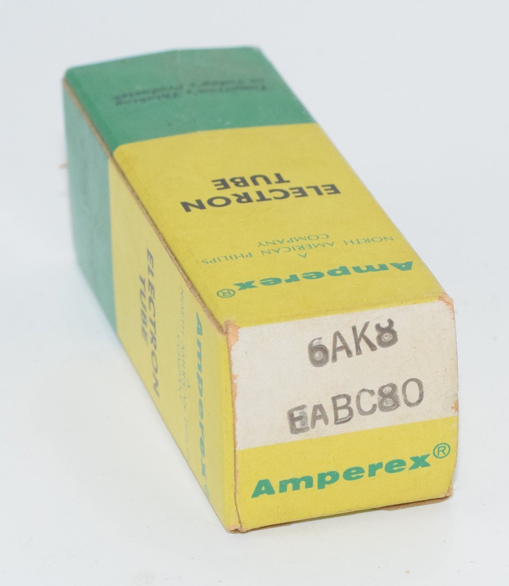6AK8 / EABC80 Amperex Spain Valve / Tube