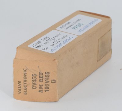 CV455 / 12AT7 Mullard Mitcham 1959 NOS in Original Box
