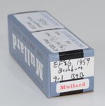 EF86 Mullard Blackburn 1959 Long Mesh Valve / Tube thumbnail 2