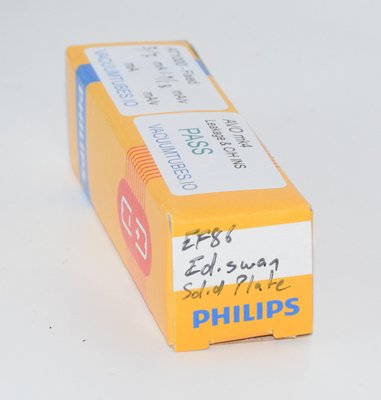 EF86 Ediswan Valve England NOS Solid Plate Valve / Tube