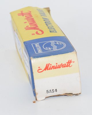 5AS4 Philips Miniwatt Valve / Tube