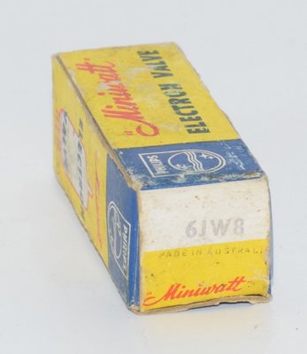 6JW8 Philips Miniwatt Australia Valve / Tube