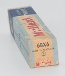6BX6 Mullard Australia Valve / Tube thumbnail 1