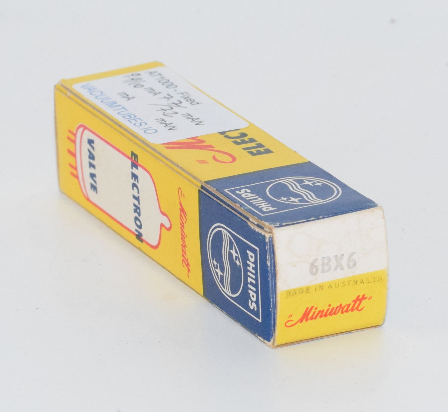 6BX6 Philips Miniwatt Australia Valve / Tube