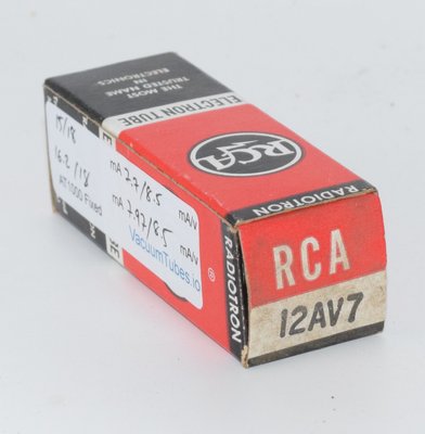 12AV7 RCA Valve / Tube
