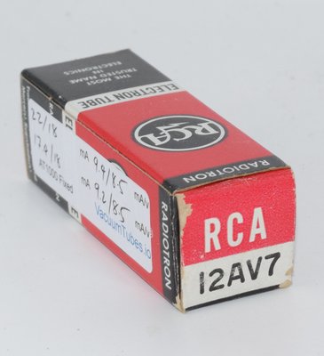 12AV7 RCA Valve / Tube
