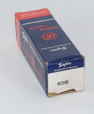 6CM5 Super Radiotron AWV NOS Valve / Tube