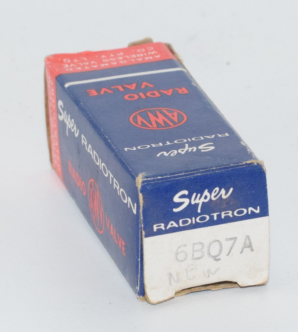 6BQ7A Super Radiotron AWV Australia NOS Valve Tube