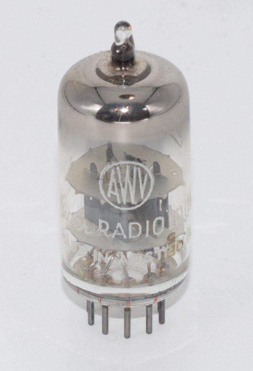 6BQ7A Super Radiotron AWV Australia NOS Valve Tube