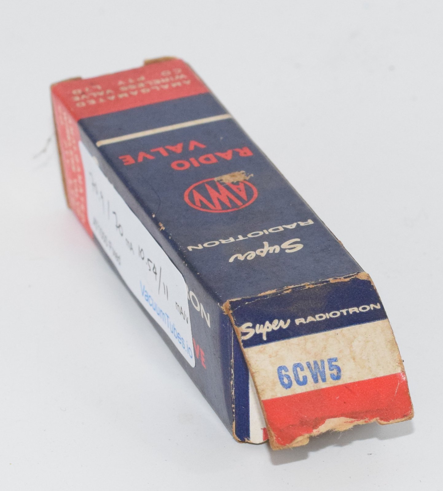 6CW5 Super Radiotron AWV Australia Valve / Tube