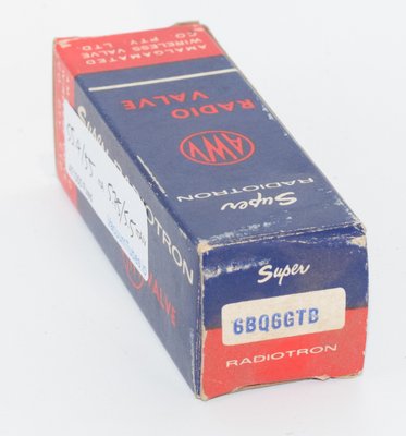 6BQ6GTB / 6CU6 Super Radiotron AWV NOS
