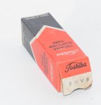 6GV8 Toshiba Japan NOS Valve / Tube thumbnail 1