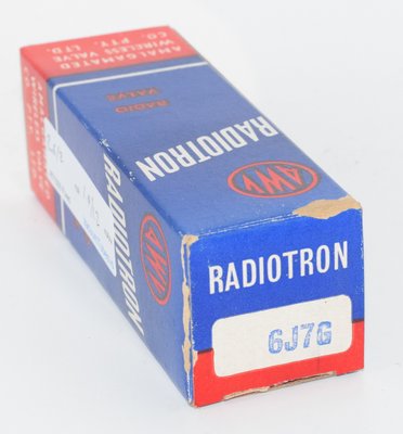 6J7G Super Radiotron AWV Australia NOS