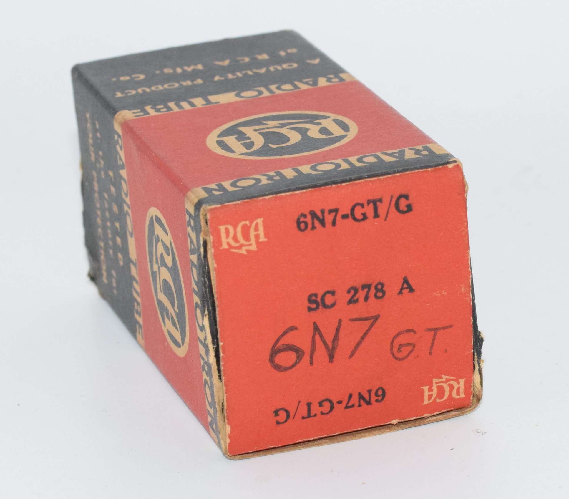 6N7GT RCA USA SC278A NOS Valve / Tube