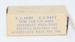 6AK5 Tungsol / Western Electric NOS 1945 Valve / Tube thumbnail 3