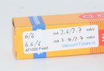 E80CC Philips Holland 1965 SQ Gold Pins Valve / Tube thumbnail 2