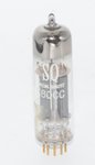 E80CC Philips Holland 1965 SQ Gold Pins Valve / Tube thumbnail 1