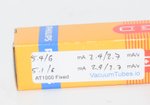 E80CC Philips Holland 1958 Pinched Waist SQ Gold Pins Valve / Tube thumbnail 2