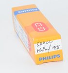 E80CC Philips Holland 1958 Pinched Waist SQ Gold Pins Valve / Tube thumbnail 3