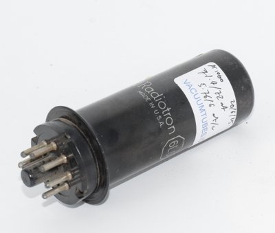 6L6 RCA Radiotron USA Metal Valve / Tube