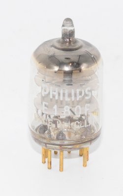 E180F Philips Miniwatt Gold Pins SQ Holland